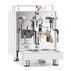Bezzera DUO MN Espresso Machine - Stainless Steel / Flow Control / Tiger Maple