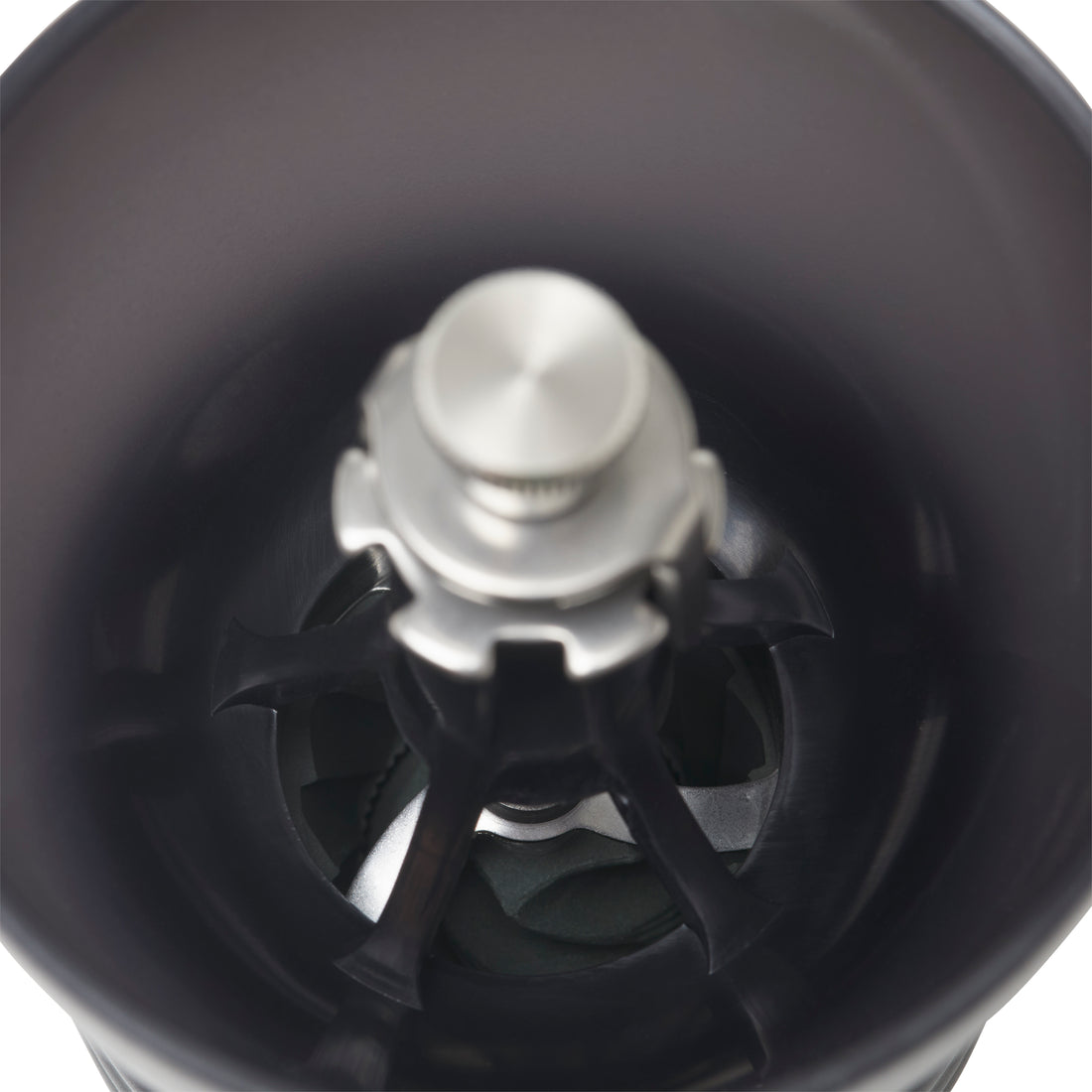 Close-up of Top of Burr Set of Hario Skerton Plus Ceramic Coffee Mill