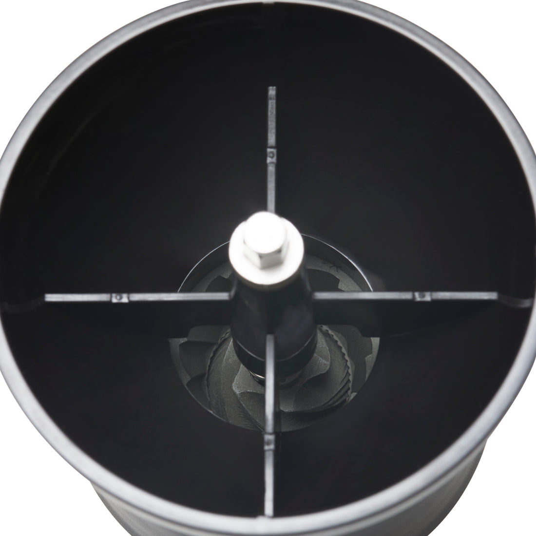 Close-up of Top of Burr Set of Hario Skerton Pro Ceramic Coffee Mill