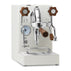Lelit Mara X Heat Exchanger Espresso Machine - White / Walnut / No Flow Control