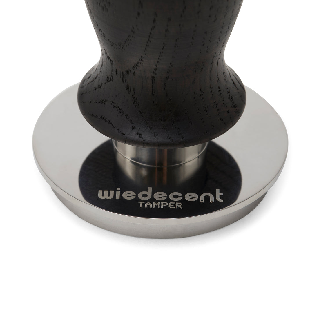 Wiedemann Wiedecent Tamper in Blackened Oak from Downward Angle || Blackened Oak