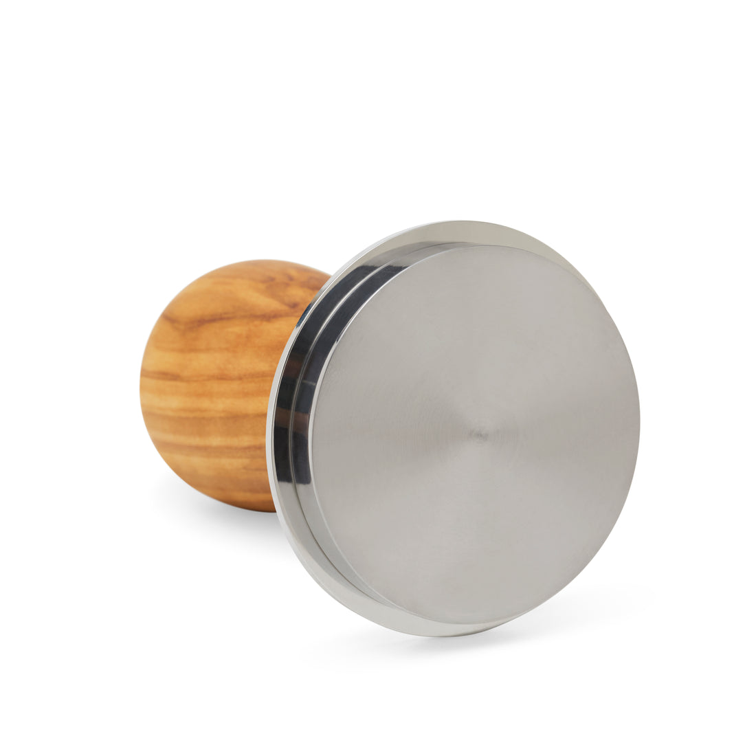 Wiedemann Wiedecent Tamper in Olive Wood Tamper Base || Olive Wood