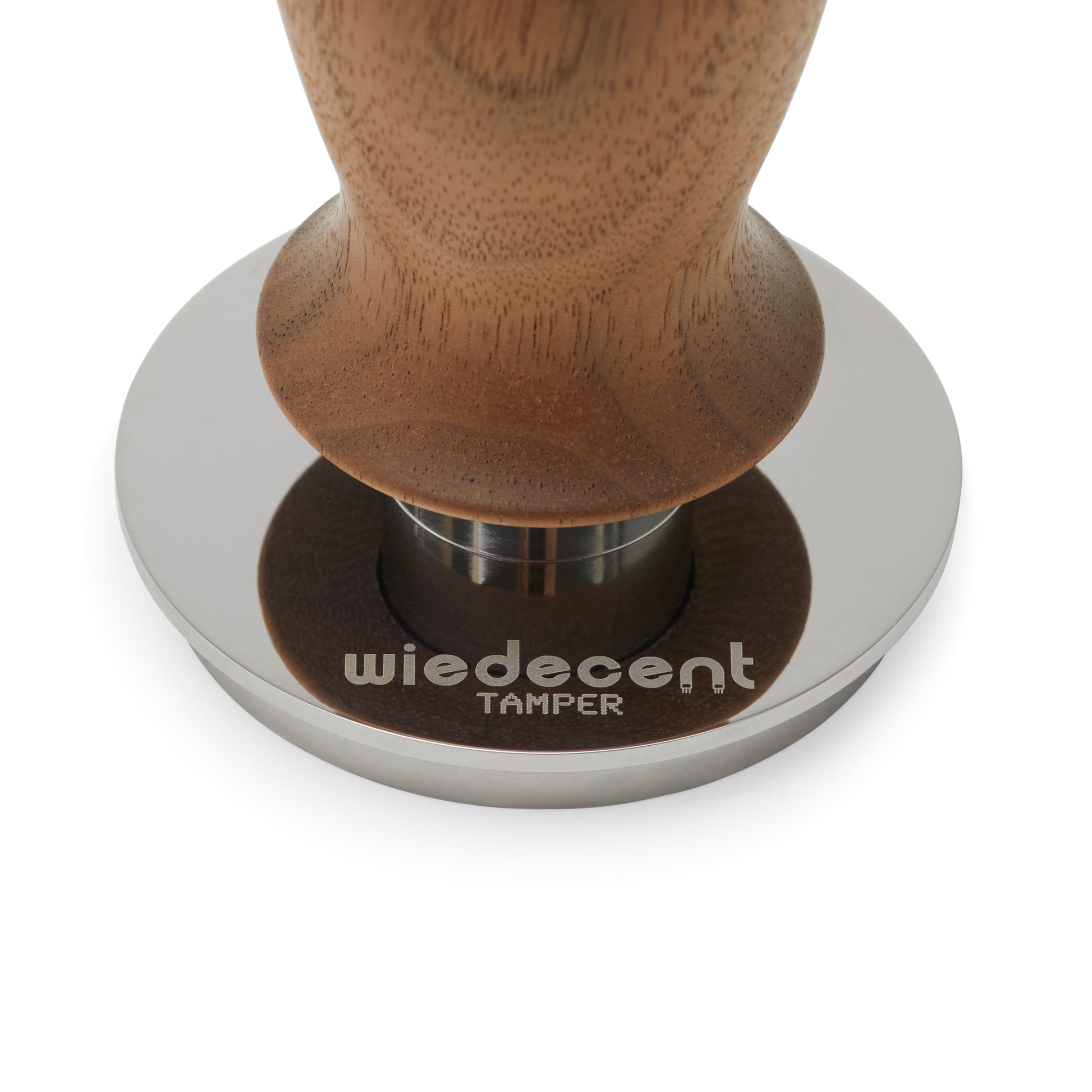 Wiedemann Wiedecent Tamper in Walnut from Downward Angle || Walnut