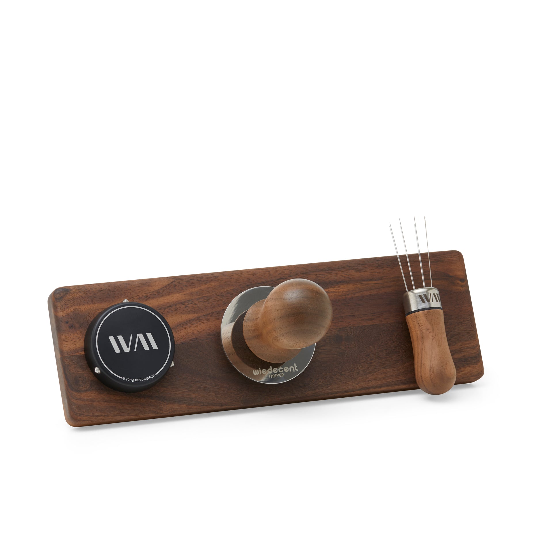 Wiedemann Wiedecent Tamper in Walnut on Wiedemann Hangup || Walnut