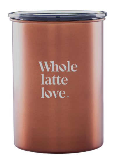 Whole Latte Love Airscape Stainless Steel Coffee Canister - Thumbnail 4