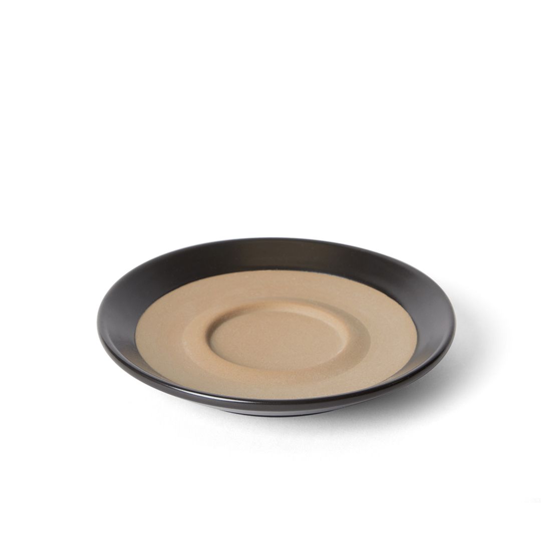 notNeutral Black Pico Cappuccino and Latte Saucer