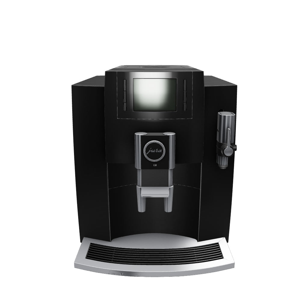 3D Model of JURA E8 Espresso Machine - Chrome (NAA)