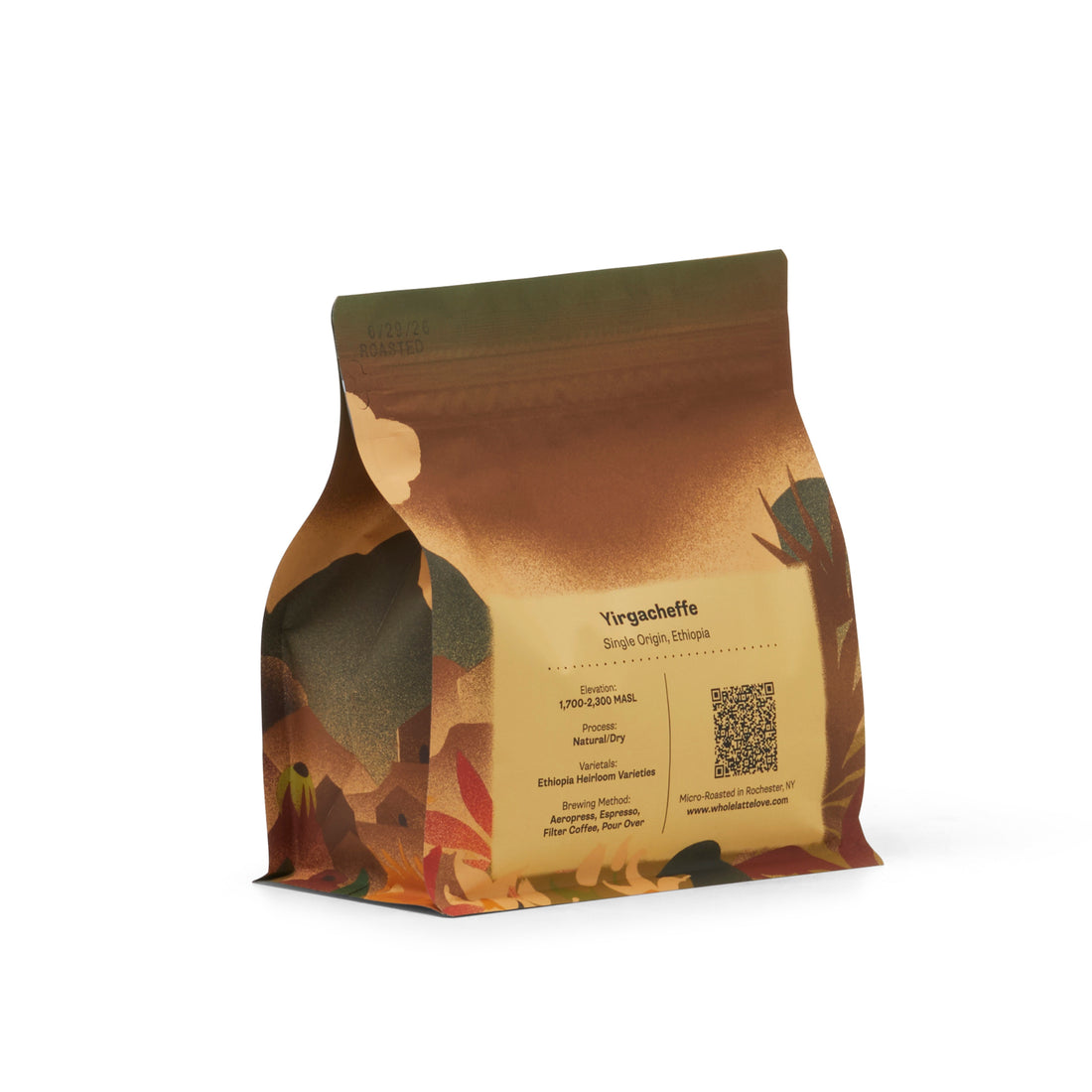 Whole Latte Love Ethiopia G1 Limmu Single Origin Whole Bean Coffee