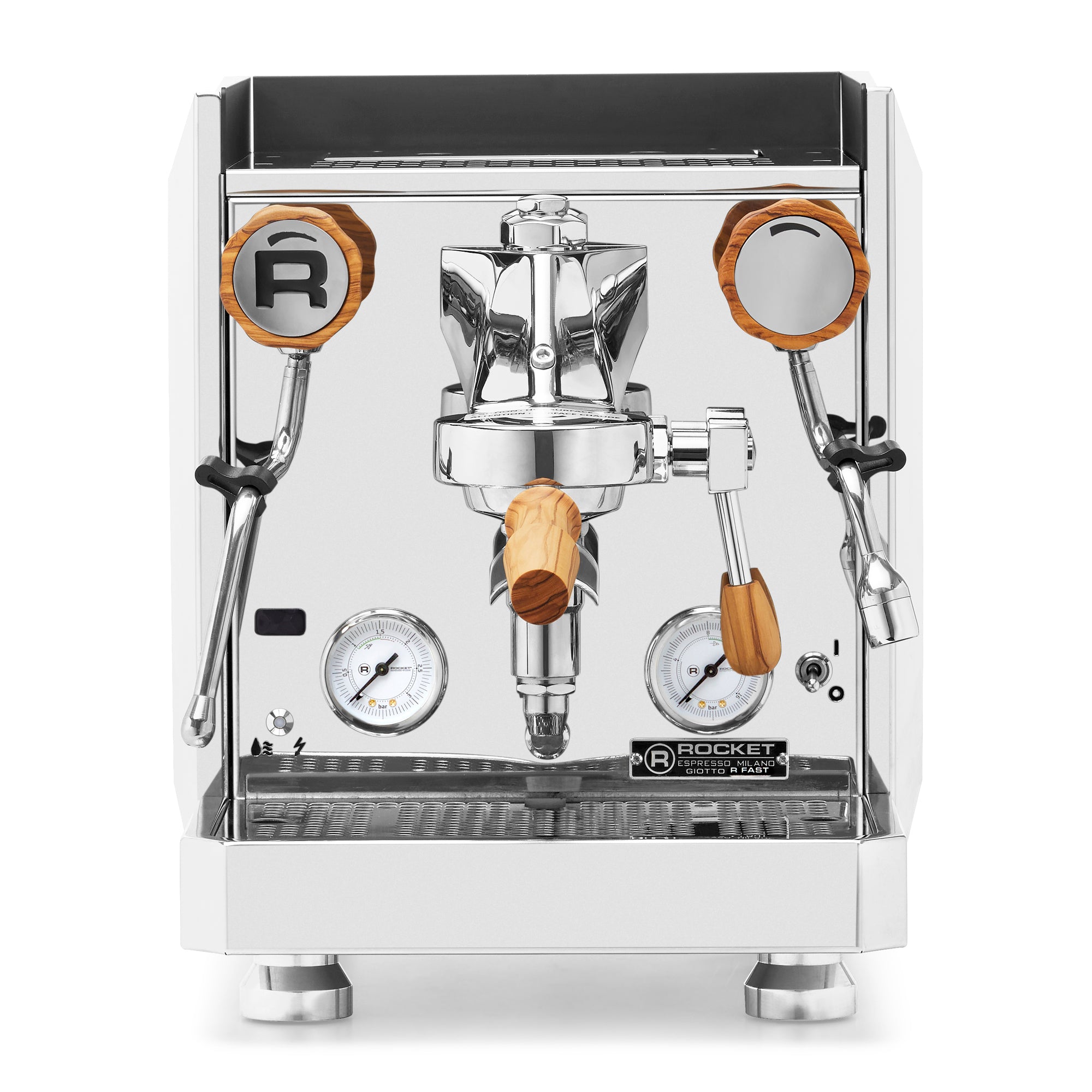 Rocket エスプレッソマシン Giotto Cronometro R-JP Rocket Espresso Giotto Cronometro R Espresso Machine – Whole Latte