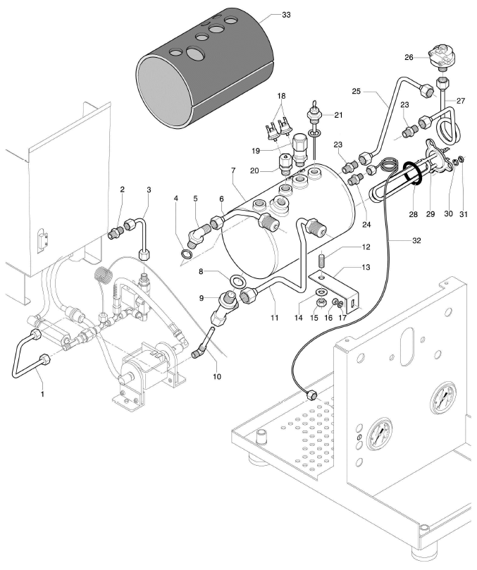 Profitec Pro 500 Part Diagram PRO500 – Whole Latte Love