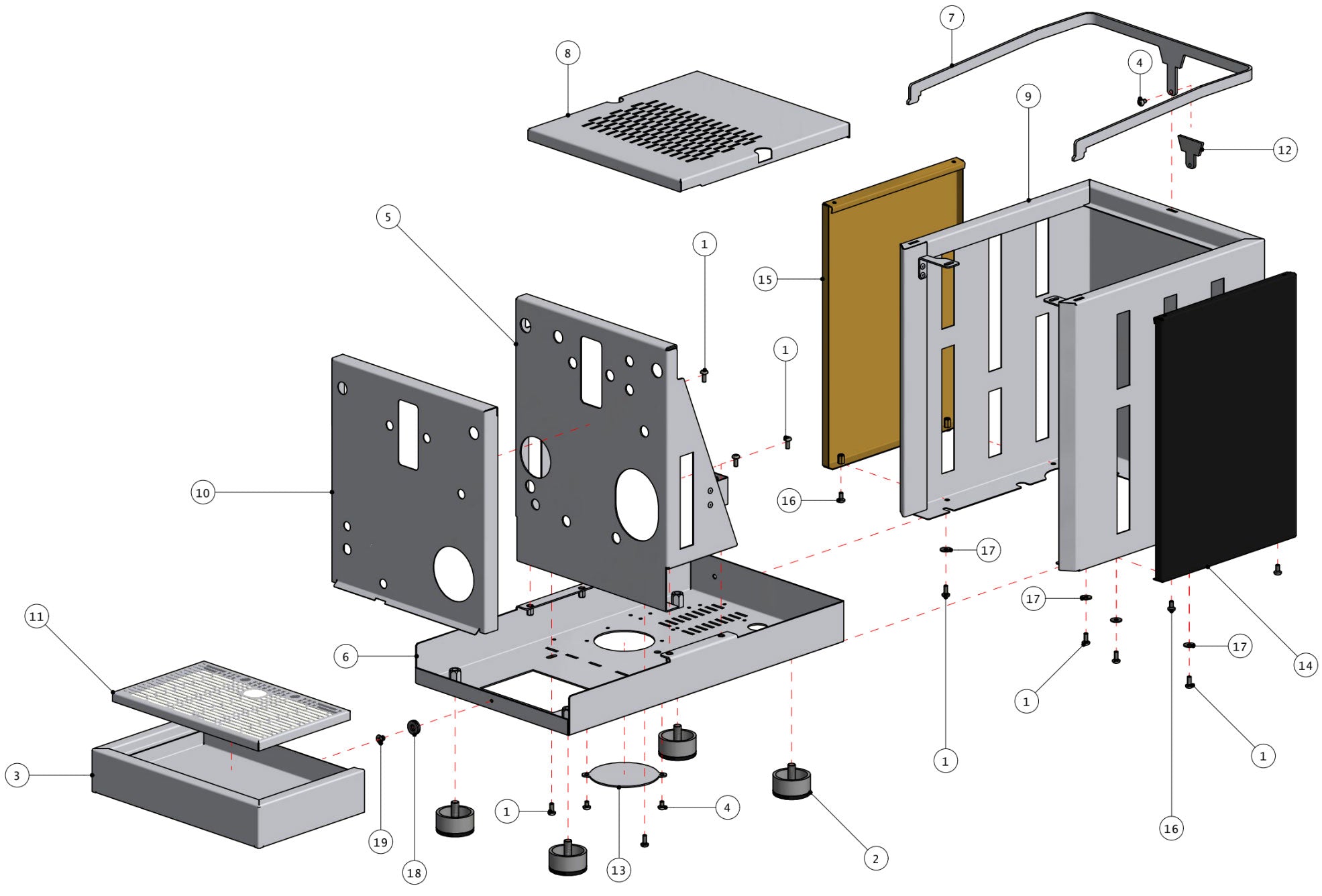 Quick Mill Pathfinder Part Diagram 0981 – Whole Latte Love