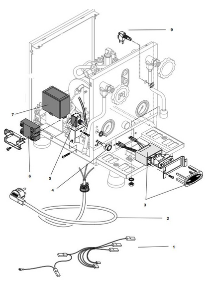 Rocket Espresso Giotto Type V Part Diagram: REGIOTYPEV-2