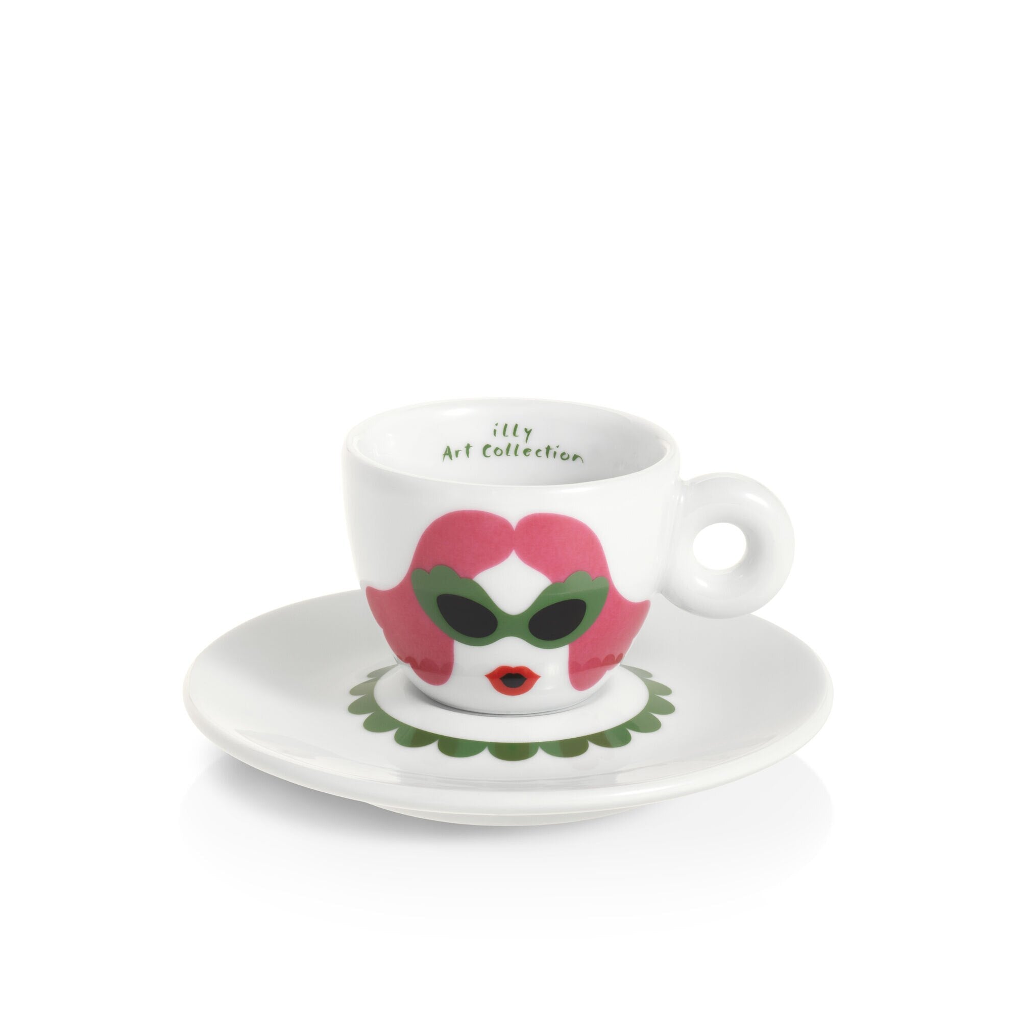 illy Art Collection Olimpia Zagnoli Espresso Cups - Set of 6