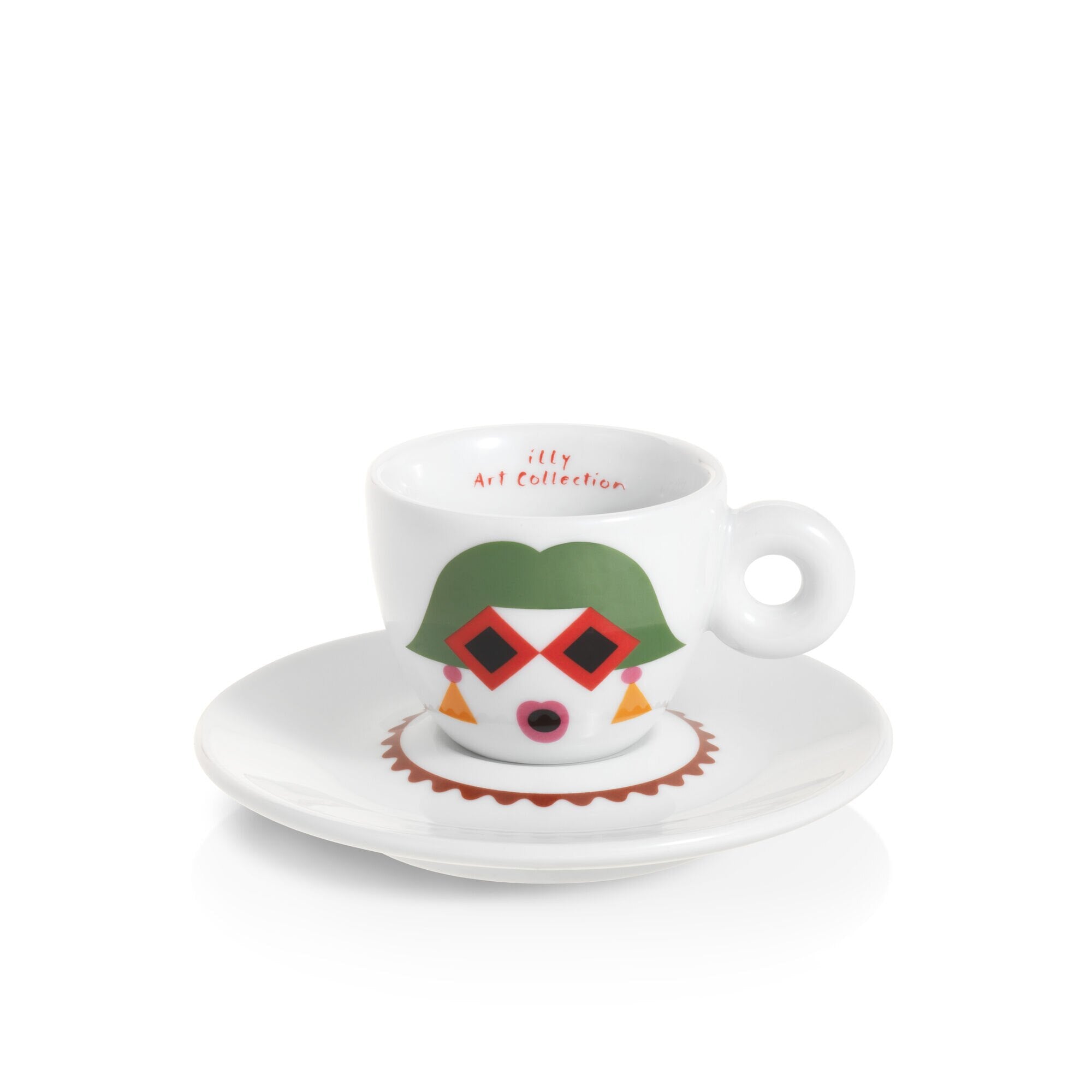 Illy Art Collection Olimpia Zagnoli Espresso Cups