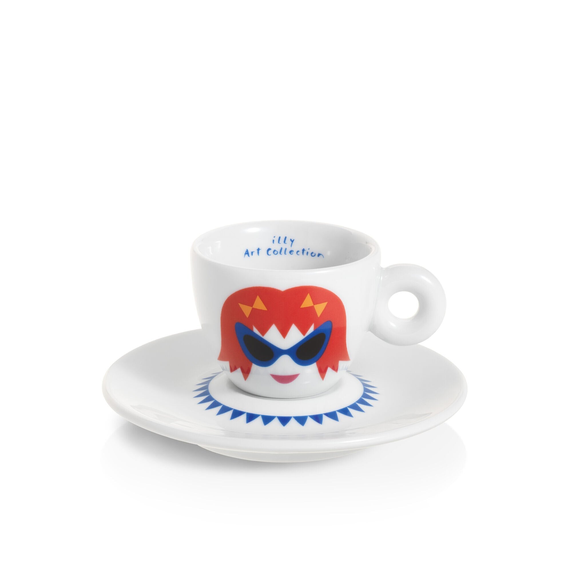 illy Art Collection Olimpia Zagnoli Espresso Cups - Set of 6