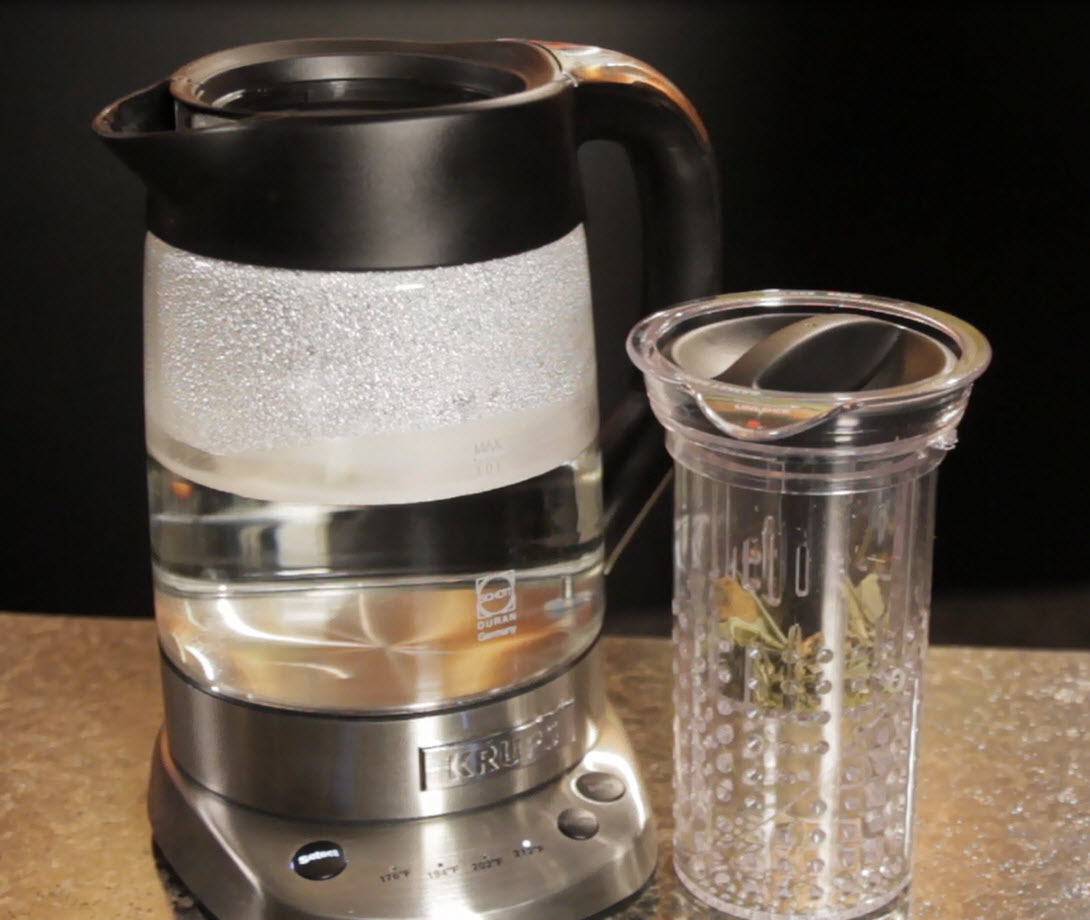 Krups FL700D51 Electric Glass Carafe Tea Maker and Steeper