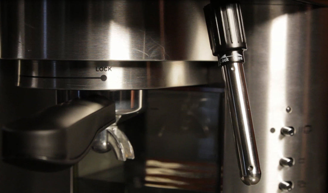 Krups XP604050 Combi Espresso Machine and 10-Cup Coffee Maker Group Head and Steam Wand