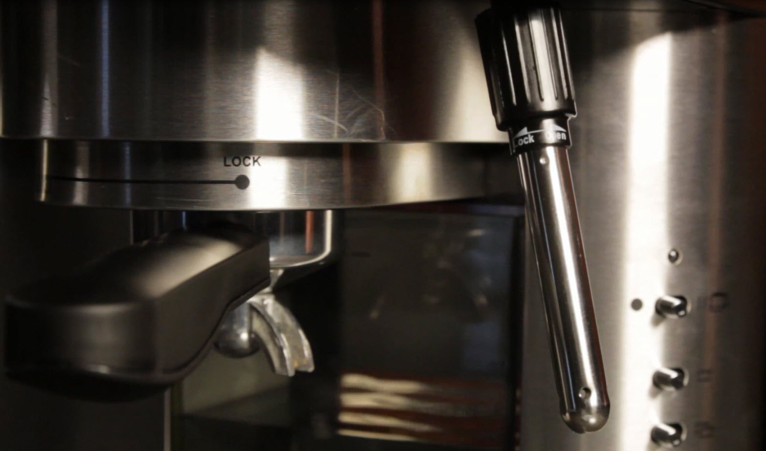 Krups XP604050 Combi Espresso Machine and 10-Cup Coffee Maker Group Head and Steam Wand