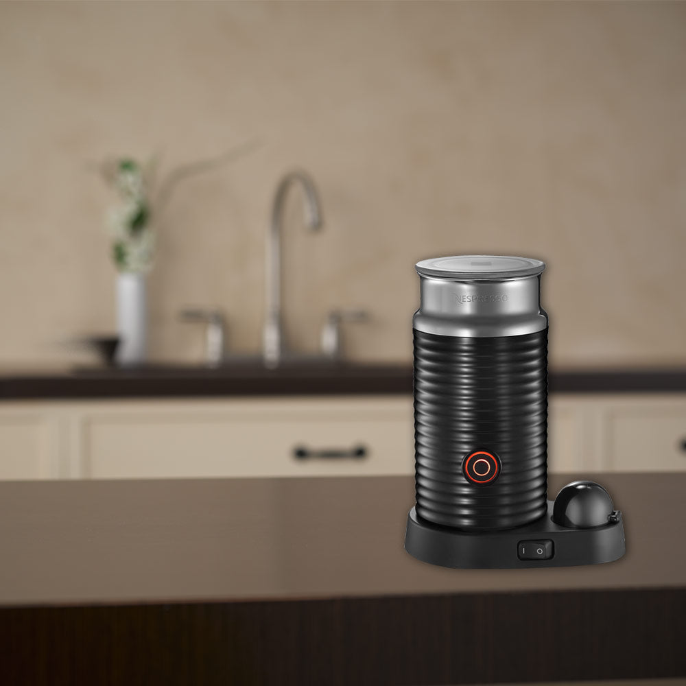 Nespresso Aeroccino 3 Electric Milk Frother (Black) - household