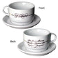 DISCONTINUED - Pasquini Logo Cups and Saucers