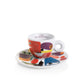 illy Art Collection Biennale 2019 Set of 4 Espresso Cups
