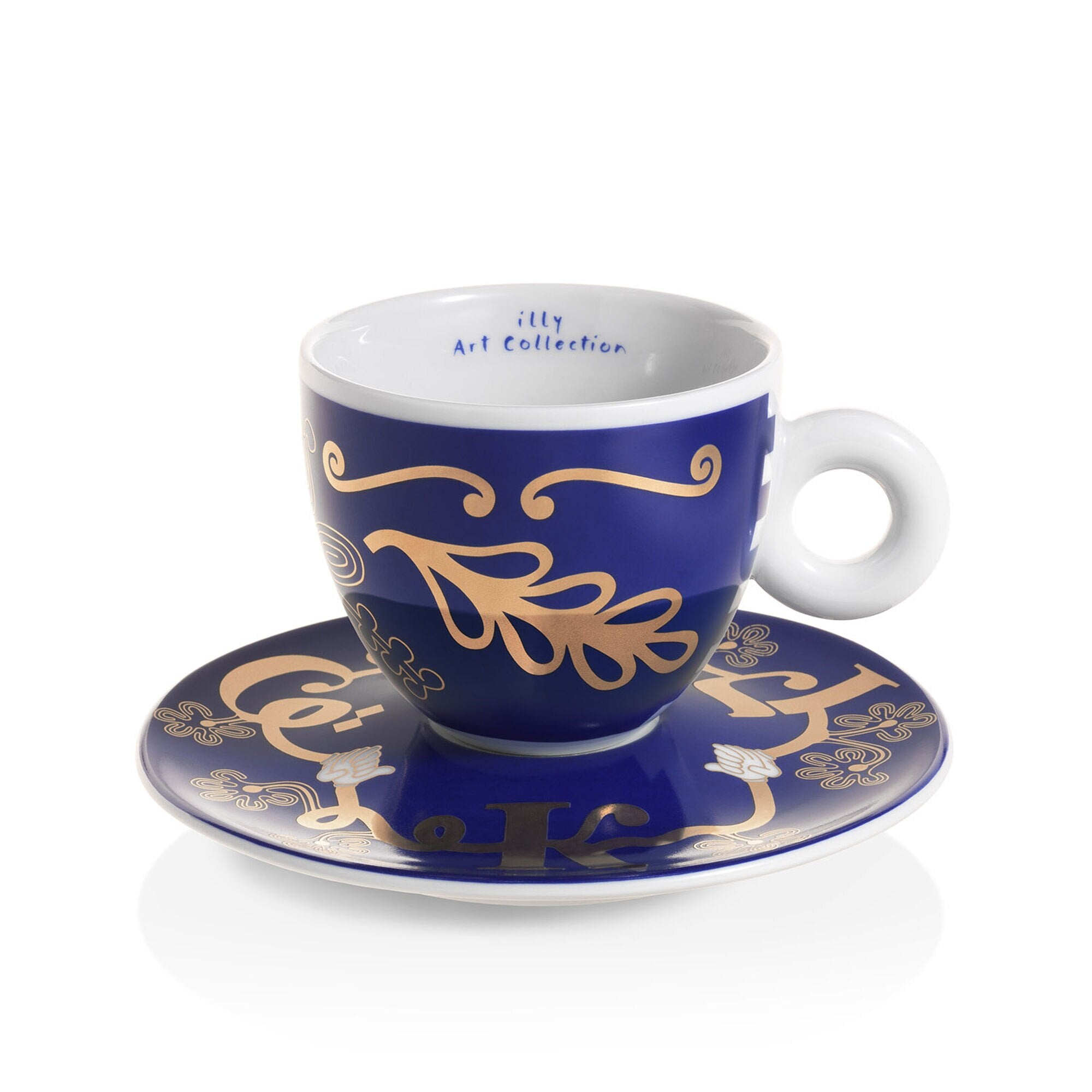 illy Art Collection Biennale 2019 Set of 4 Cappuccino Cups – Whole