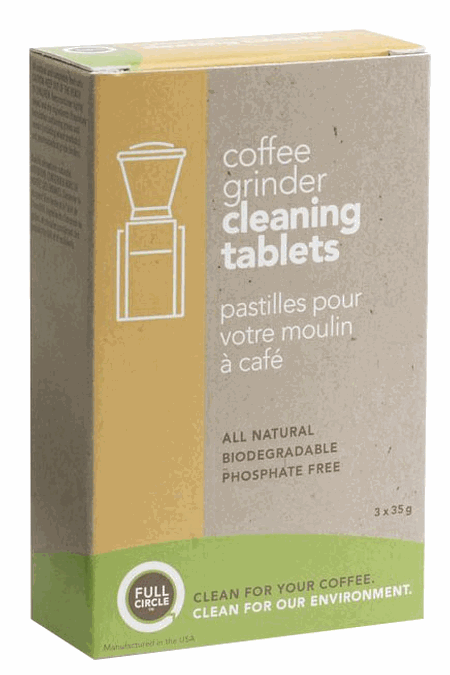 Urnex Full Circle Coffee Grinder Cleaning Tablets Base
