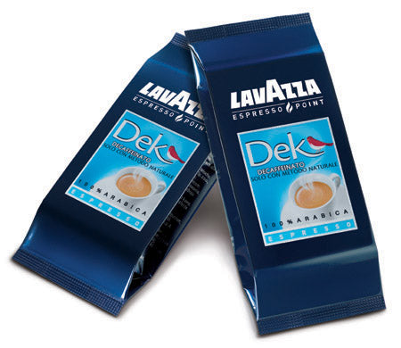 Lavazza Aroma Point 100% Arabica Dek Decaffeinato Espresso Cartridges Base
