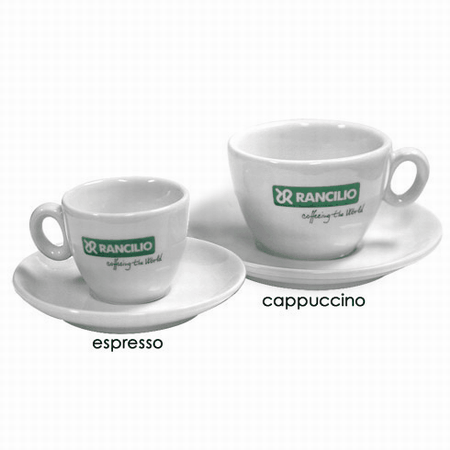 Rancilio Logo Espresso And Cappuccino Cups Base