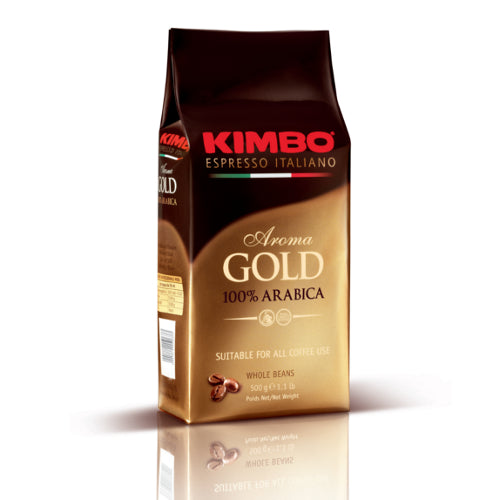 Kimbo Aroma Gold 100% Arabica Whole Bean Espresso Base