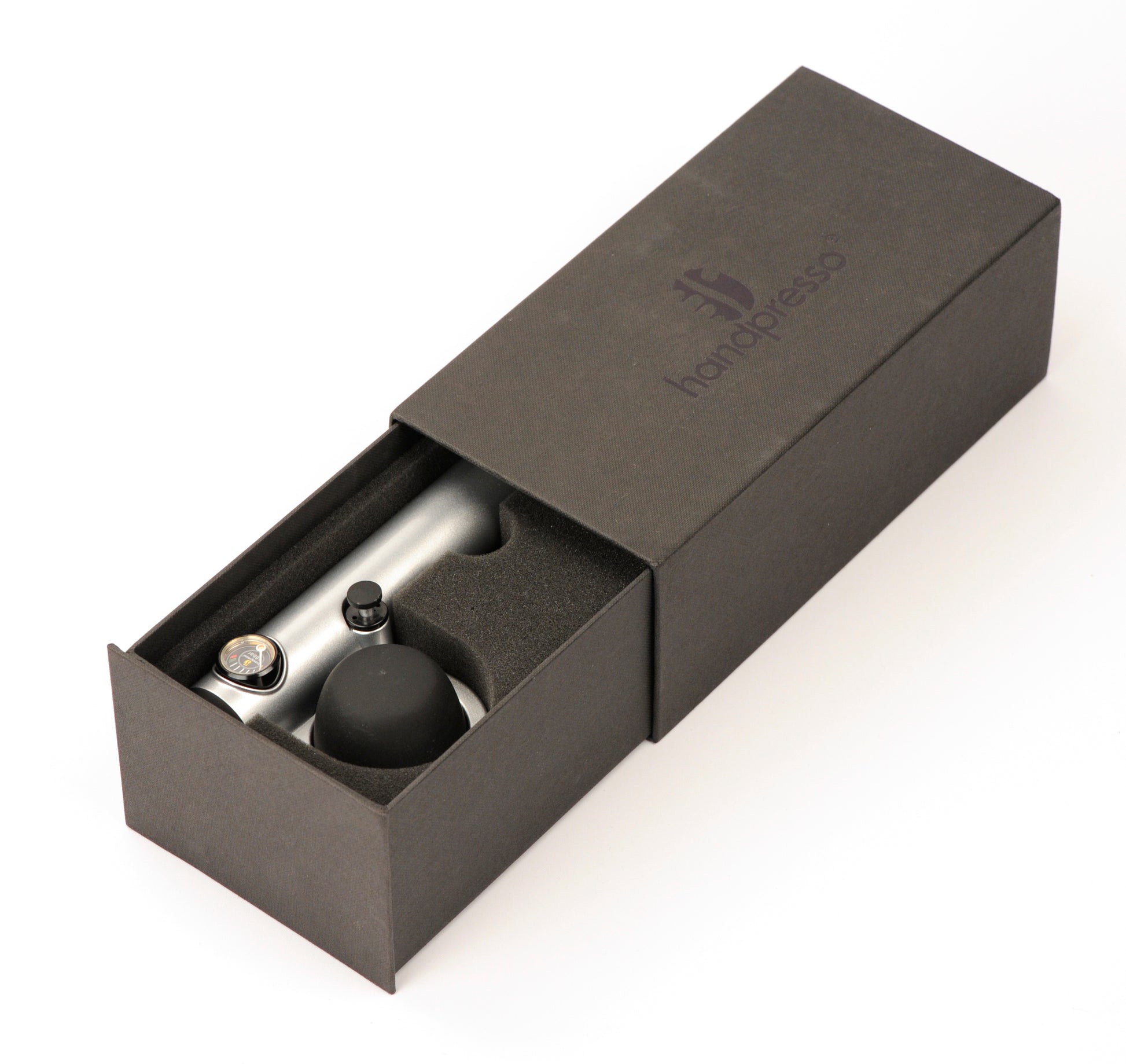 Editing Product “Handpresso Wild Hybrid in Silver in Box.