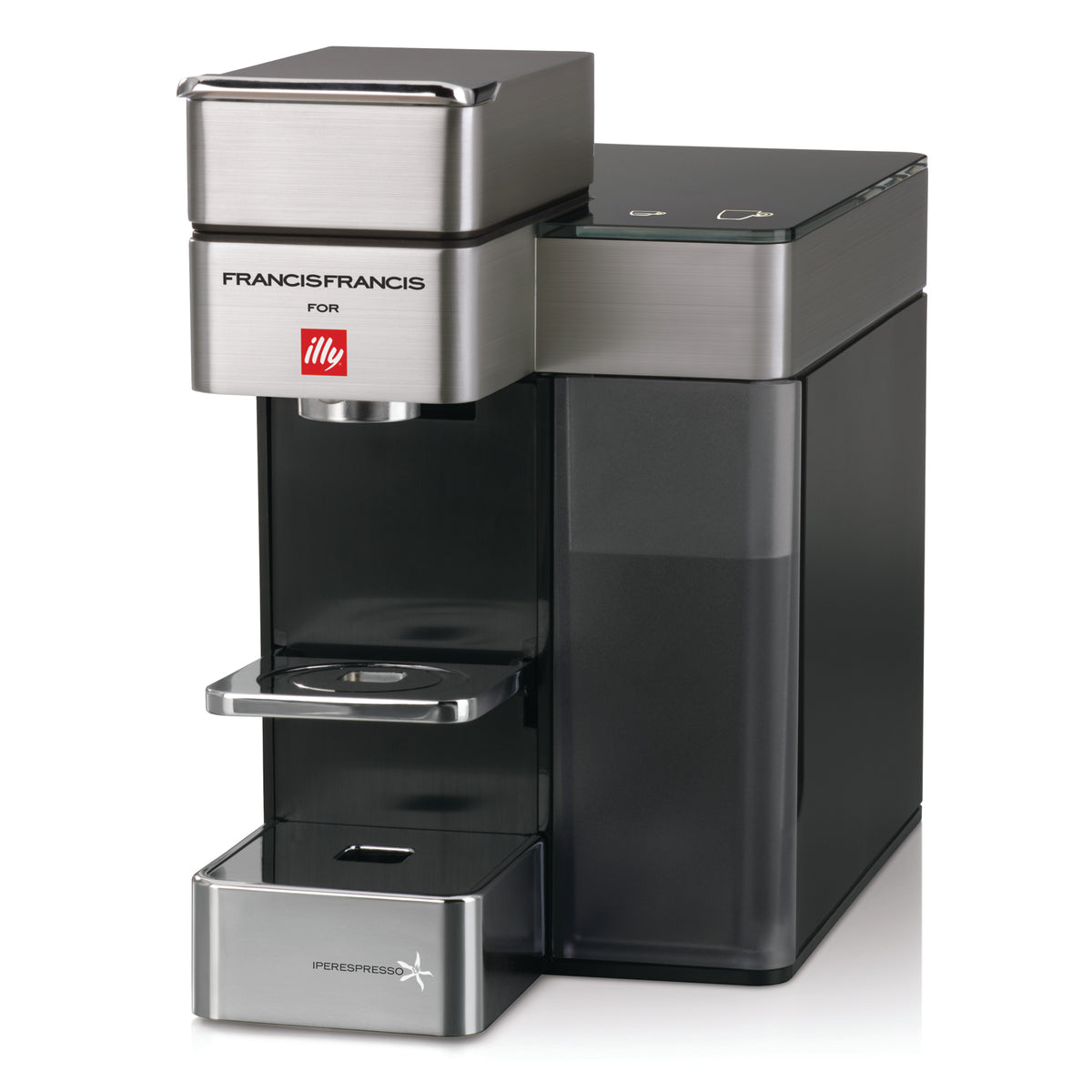Francis Francis Y5 Duo Espresso & Coffee Machine In Satin Base