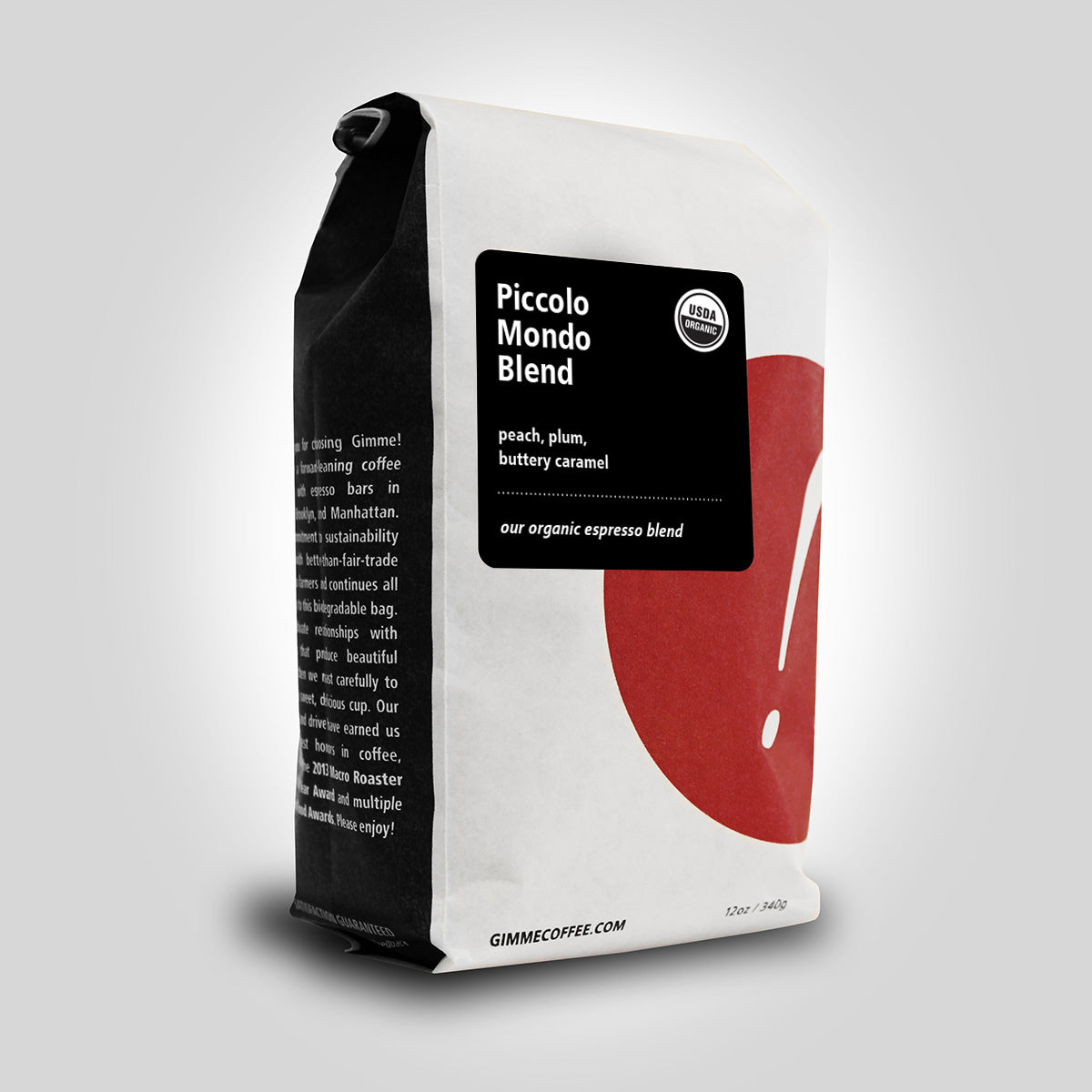 Gimme! Coffee Piccolo Mondo Organic Espresso Blend Base