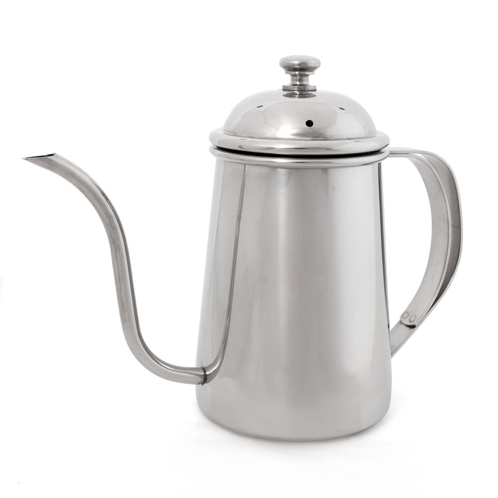 Stainless Steel Coffee Or Long Spout Tea Kettle Narrow Gooseneck Spout –  Kitchen Groups