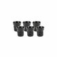 Image 1 of 2 - Crinkled Espresso Cups In Black Base