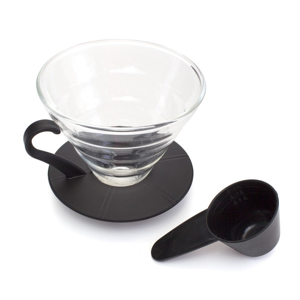 Glass Cone Dripper 2-4 Cup With Scoop
