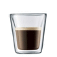 Image 1 of 2 - Bodum Canteen Glass Cups 3 oz