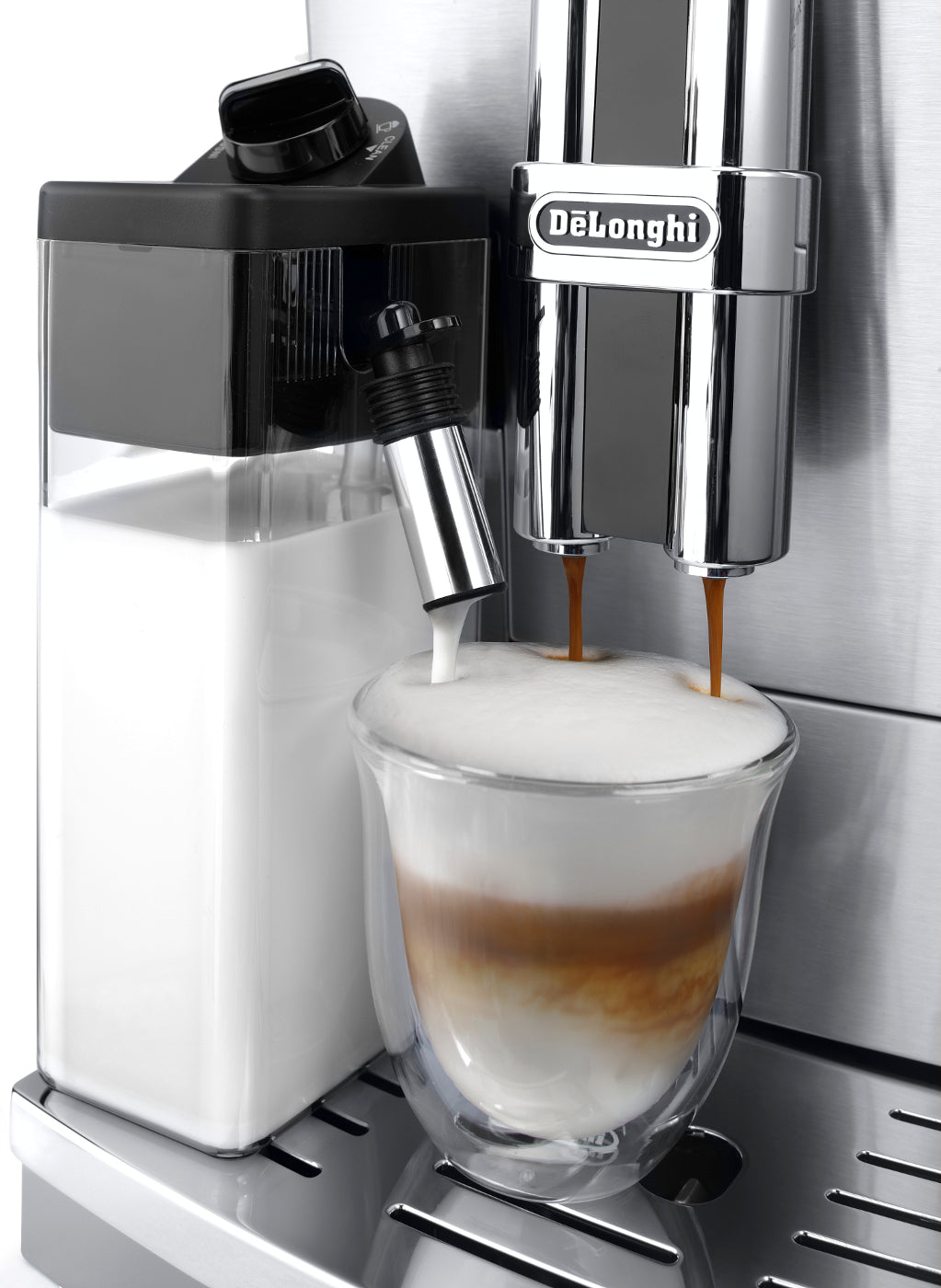 DeLonghi ECAM28465M Prima Donna Stainess Steel Espresso Machine Cappuccino