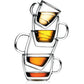 Image 2 of 3 - Bodum Canteen 13.5oz Double Wall Glass Cup with Handle