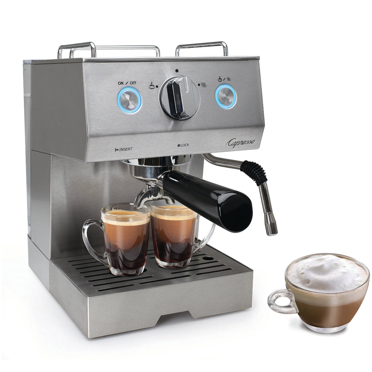 Capresso Cafe Pro Professional Espresso & Cappuccino Machine and Cappuccino