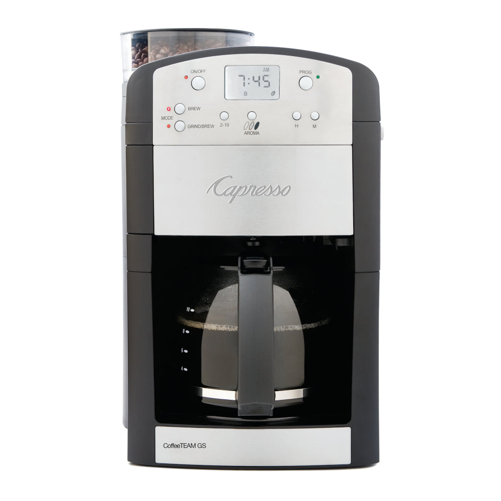 Grind And Go Single Serve Coffee Maker Grinder Black Cl-004 Main