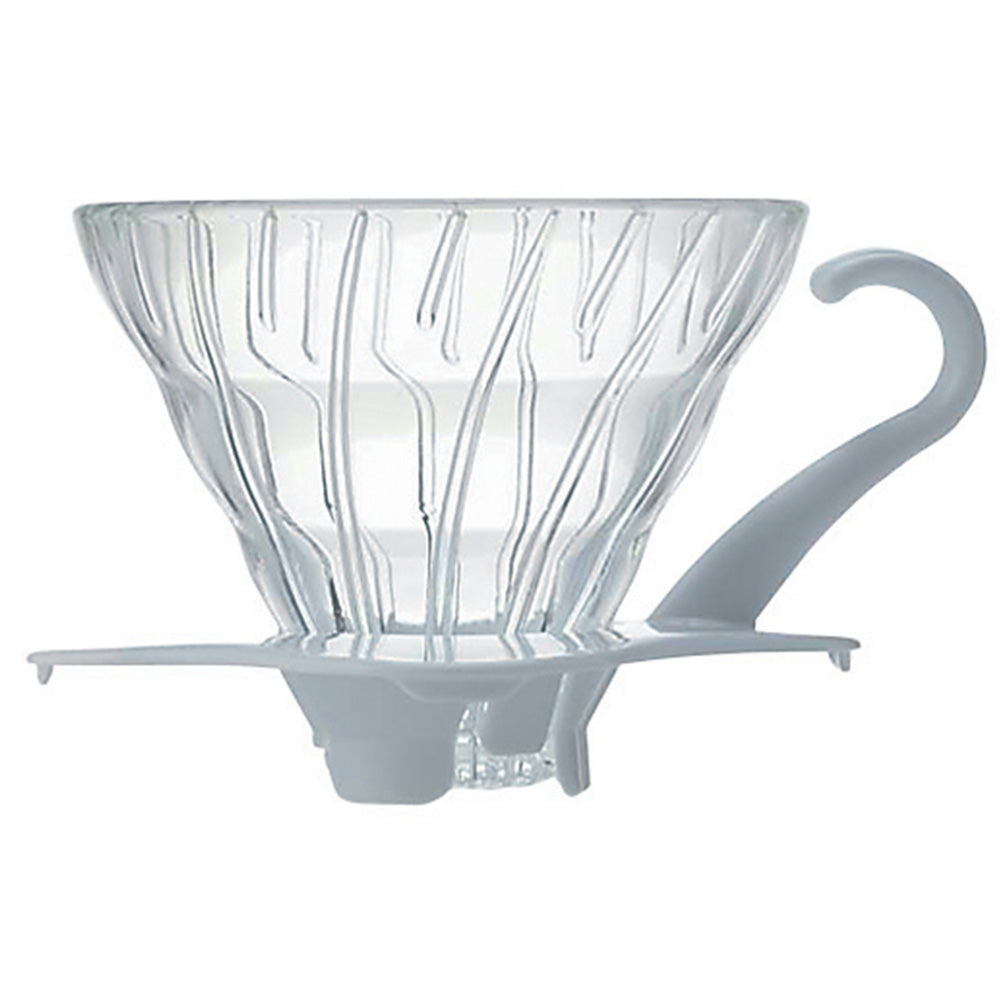 Hario V60 02 White Glass Coffee Dripper - Thumbnail 2