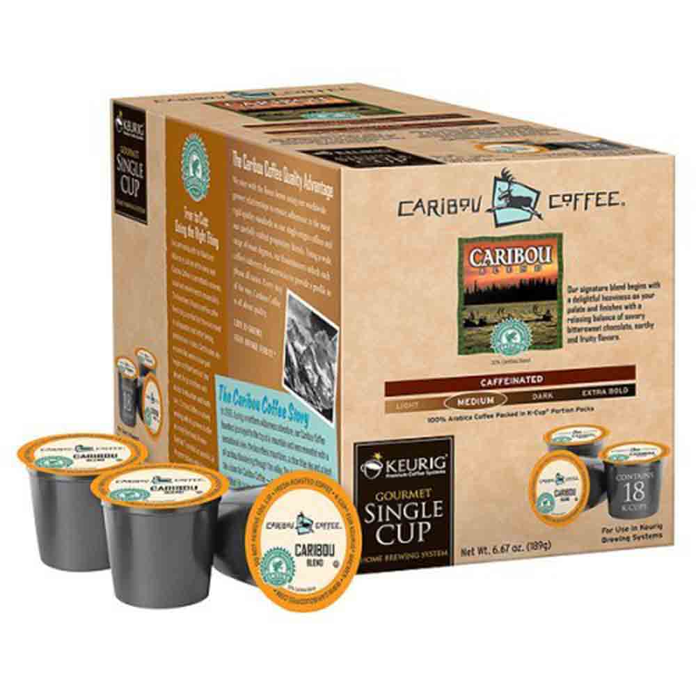Caribou Coffee Blend K Cup® Packs Base
