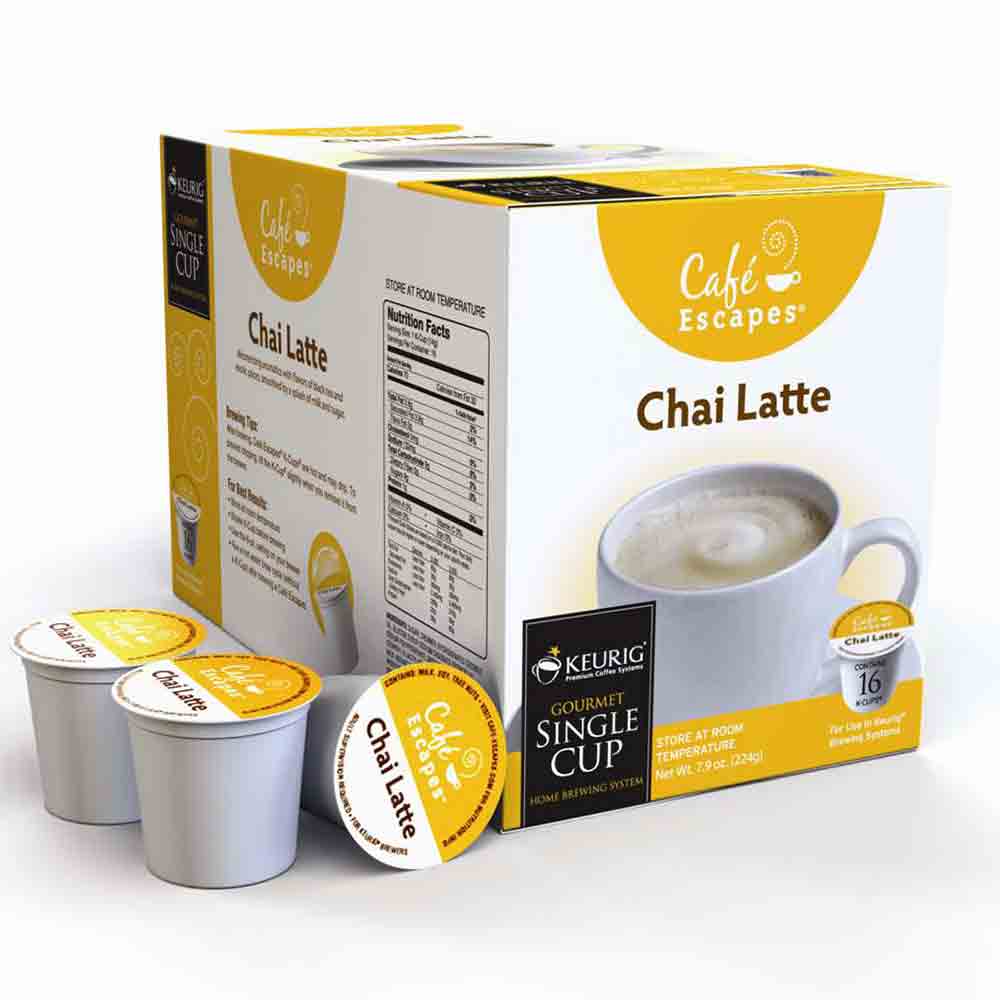 Cafe Escapes Chai Latte K Cup® Packs Base