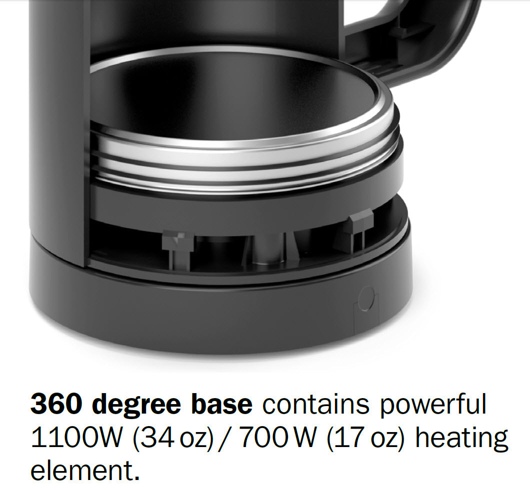 Breville BTM500CLR1BUS1 The Smart Kettle Compact – Whole Latte Love