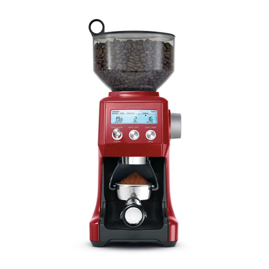 Breville Bcg820 Crnxl Smart Grinder Pro In Red Base