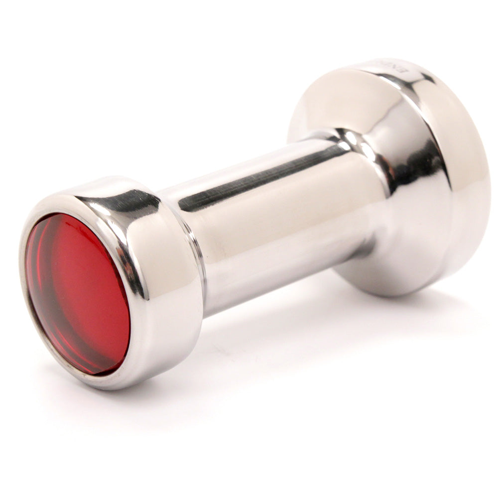 RSVP Stainless Steel 49mm Flat Tamper in Red