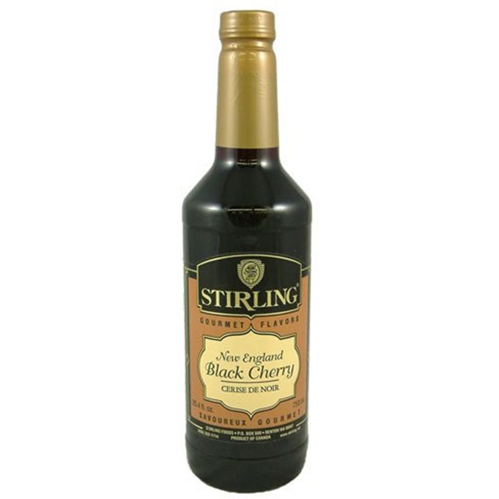 Stirling Gourmet Flavored Syrup in Black Cherry
