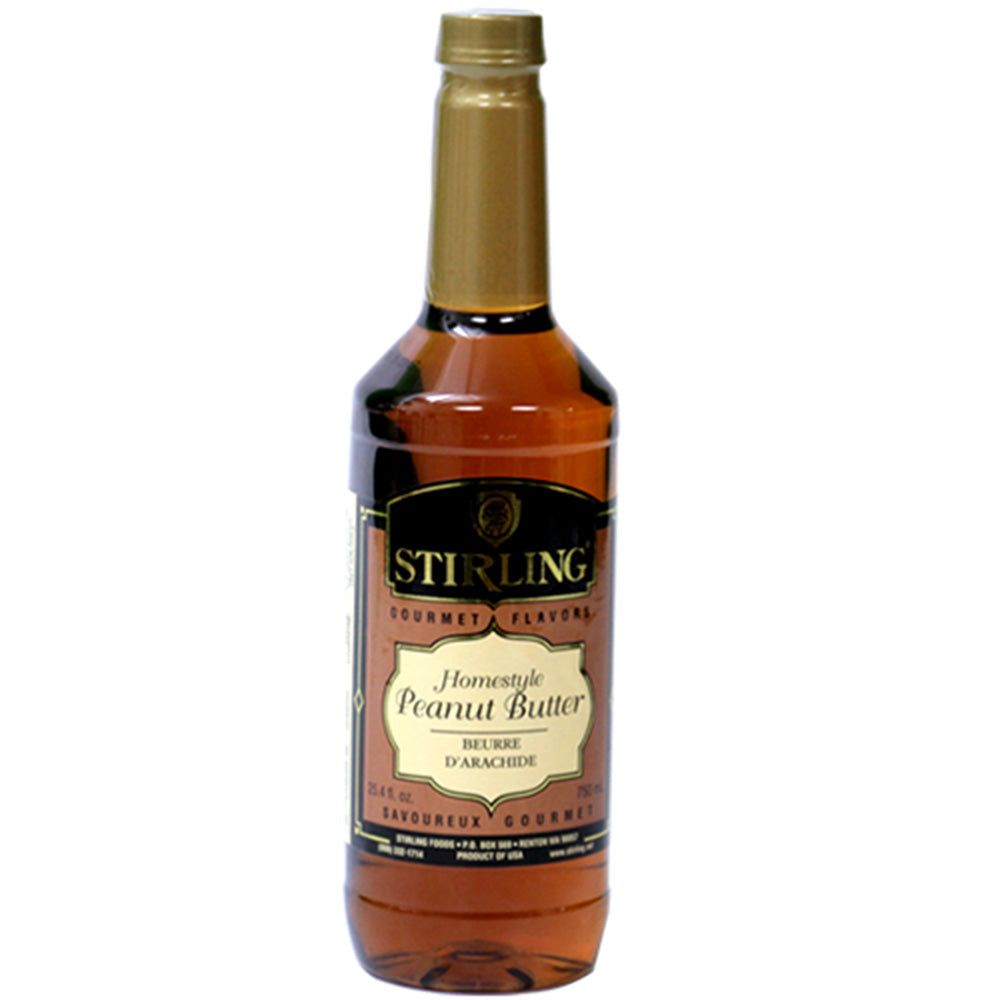 Stirling Gourmet Flavored Syrup in Peanut Butter