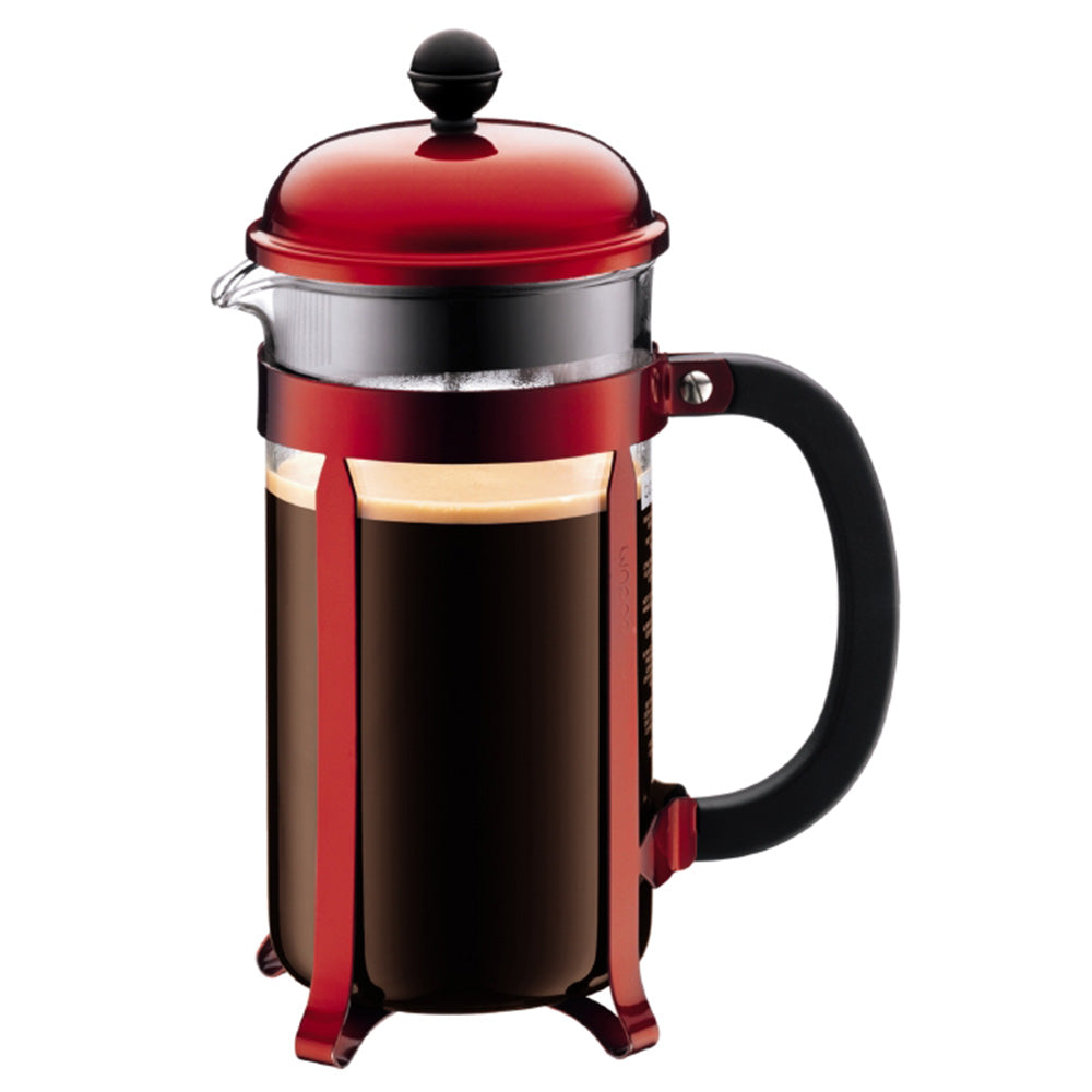Bodum Red Chambord 8 Cup 34oz French Press Coffee Maker Base